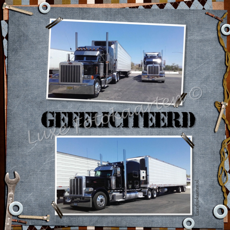 Gefeliciteerd Kind - vrachtauto